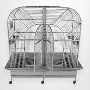 A & E Cage Co - Double Macaw Bird Cage with Removable Divider